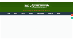 Desktop Screenshot of jaipuriabrotherselect.com